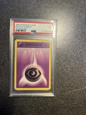 Pokemon Base Set Psychic Energy 1st Edition PSA 7