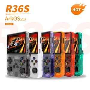 R36S 128GB Console de jeu portatif d'émulation rétro - BRAND NEW, SHIPS FROM US