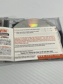 Metropolis Street Racer (Sega Dreamcast, 2001) CIB Complete w/ Manual Inserts