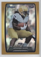 2013 Bowman Gold Rainbow Foil 107/399 Spencer Ware #193 z6b