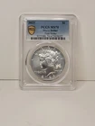 2023 $1 Silver Peace Dollar First Strike PCGS MS 70 GOLD SHIELD