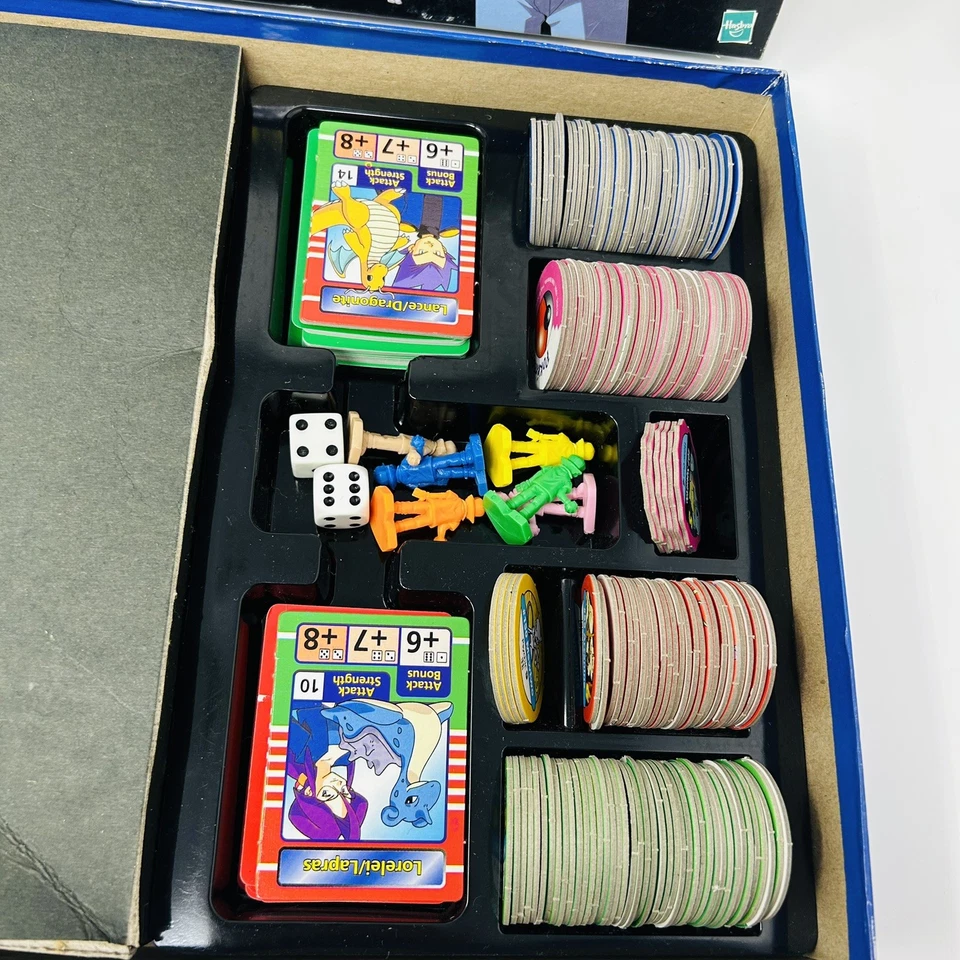 Hasbro Pokemon Master Trainer Game Board 1999 Edition 100% Complete Instructions - Image 2 of 4