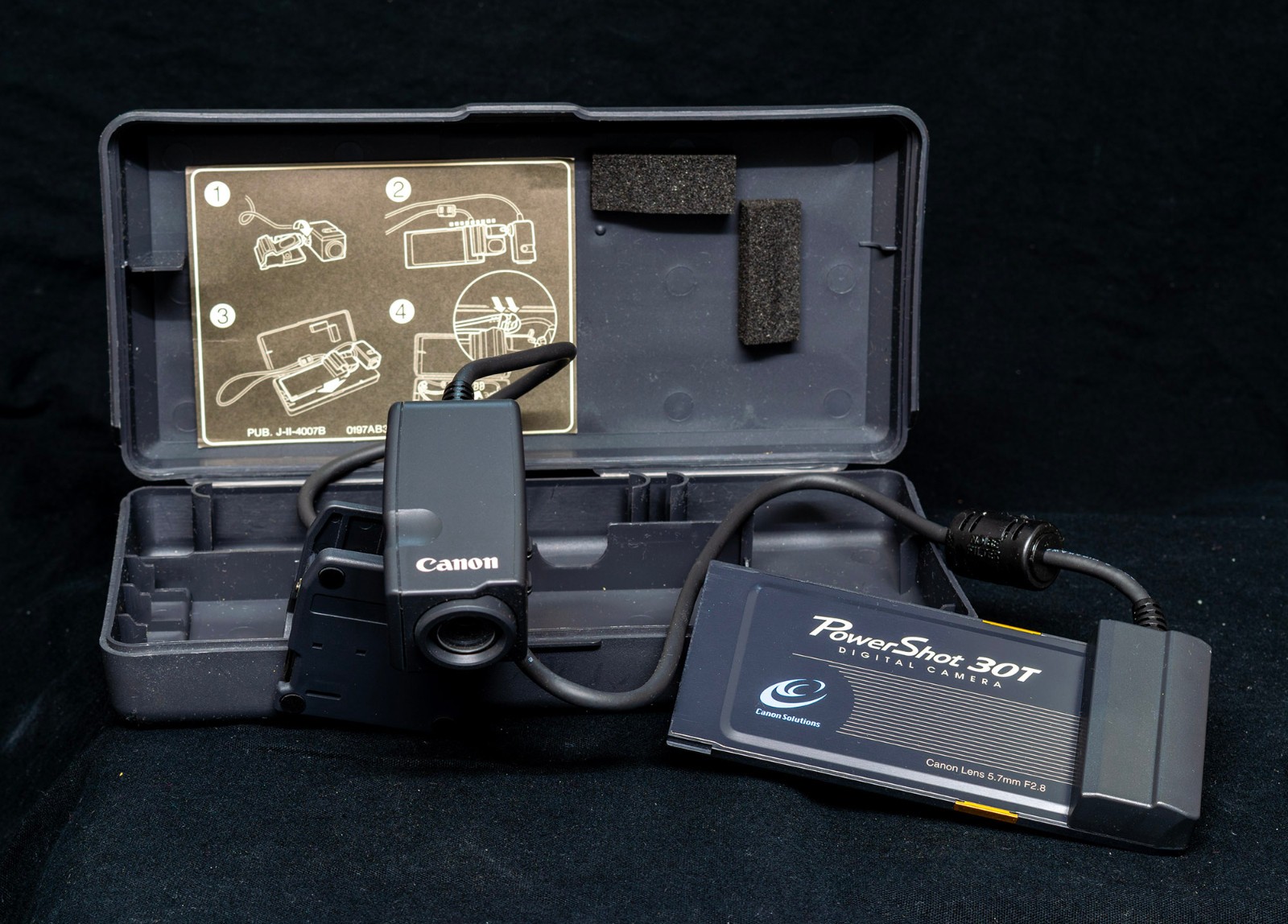 Canon PowerShot 30T vintage camera equipment - eBay listing photo 1