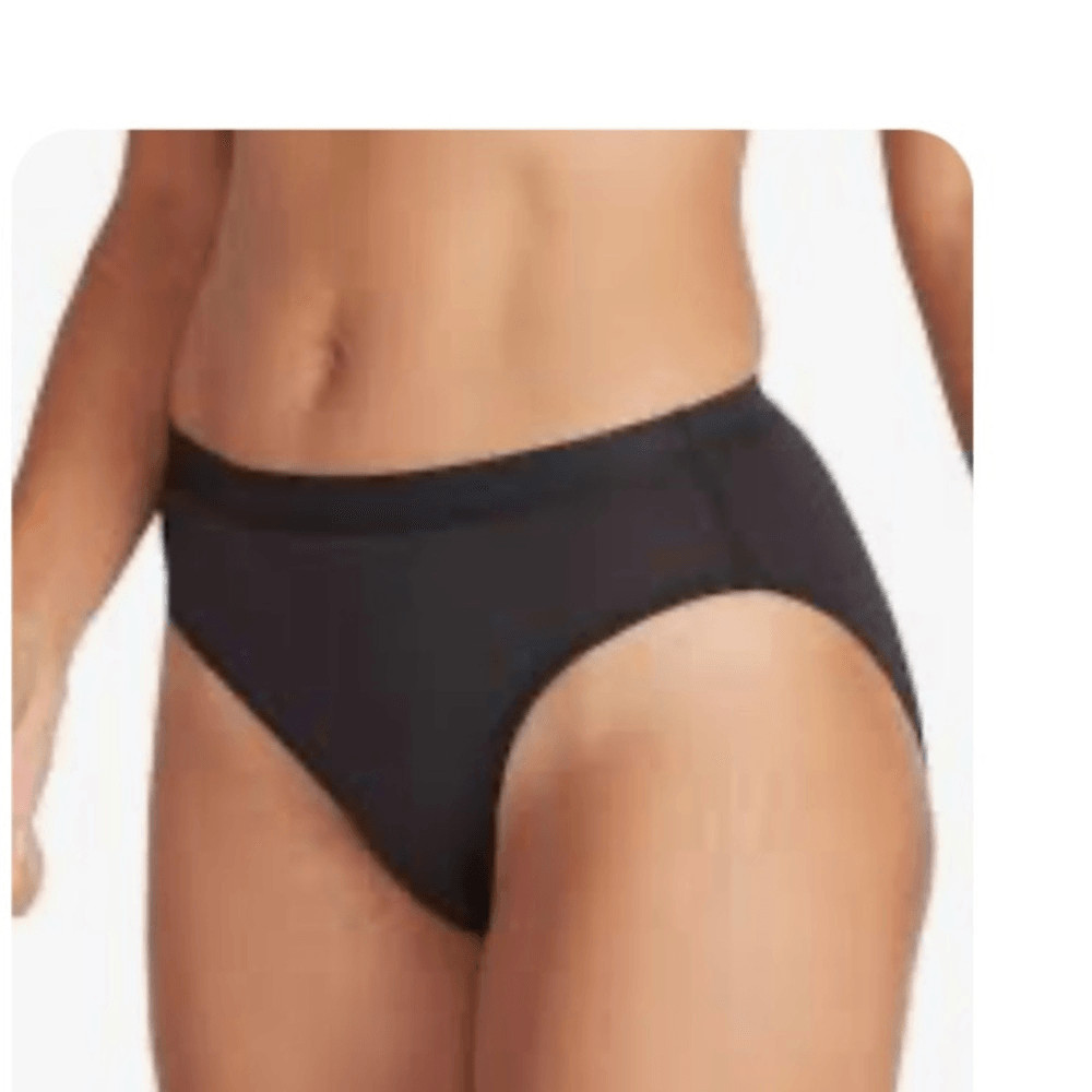 Exofficio BUNDLE Women's Give-N-Go Bikini Briefs, Black/Blue/Beige, Mediums, NWT