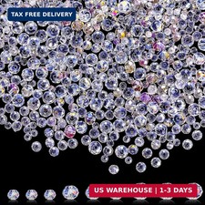 1000 Pcs Glass Beads Bulk Assorted Crystal Beads for Jewelry Making Colorful Fac