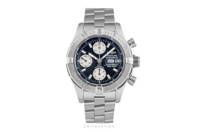Breitling Superocean Chronograph Edelstahl Automatik Herrenuhr Ref A13340
