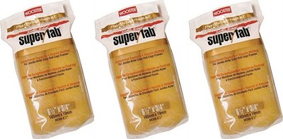 Wooster 6.5'' Jumbo-Koter Super/Fab 3/4'' Nap , 6 Roller Covers - RR309-6.5-3PK