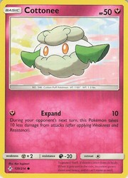 Cottonee 139/214 Sun & Moon Unbroken Bonds Common