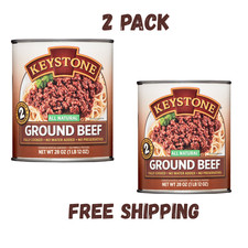 Keystone All natural Ground Beef 28 oz Can, PACK OF 2 ..