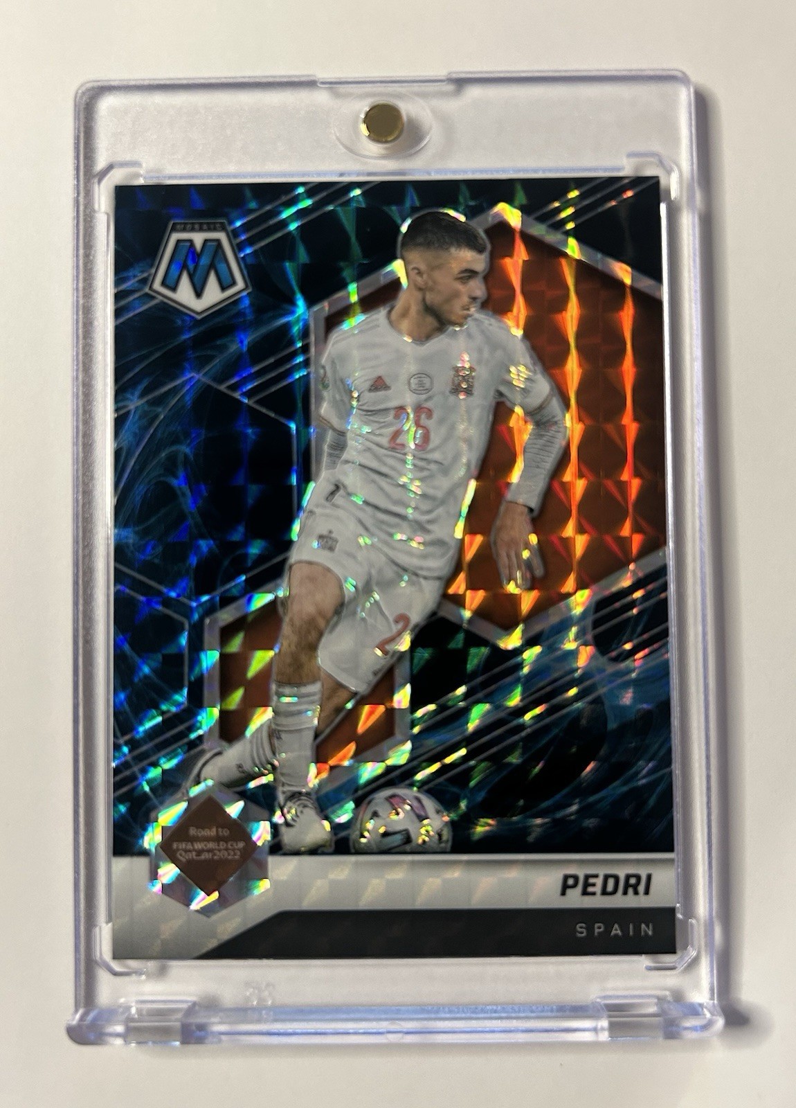 2021-2022 PANINI MOSAIC FIFA ROAD TO WORLD CUP GENESIS #130 PEDRI