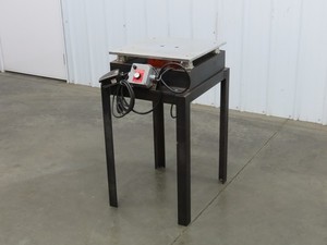 SCR-200 Flat Deck Paper Jogger Shaker Table 18x18" 0-4000 RPM 115V 2500 VPM
