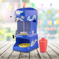 Shaved Ice Machine Electric Block Ice Shaver & Snow Cone Maker