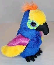 Ty Beanie Boos - WYNNIE the Hyacinth Macaw / Parrot Bird (6 Inch) NEW...