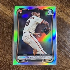 CARSON WHISENHUNT GIANTS 2026 TOPPS BOWMAN BASEBALL RED ROOKIE REFRACTOR