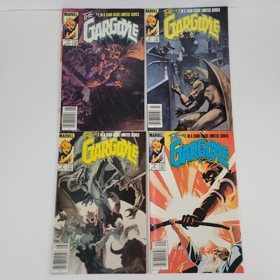 The Gargoyle Marvel Comics Lot of 4 Limited Series 1-4 Complete Set (1985)