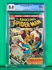 MARVEL COMICS CGC 8.0 AMAZING SPIDER MAN 126 CREAM TO OFF WHITE PAGES 11/73
