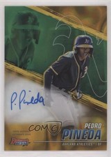 2021 Bowman's Best of Gold Lava Refractor 19/75 Pedro Pineda #B21-PP Auto 0x5e