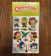 NEW Our Way Charmkins Puffy Stickers Pack 1983 SEALED