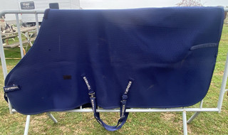 Used 76” navy Tuffrider ThermoManager stable blanket VGC