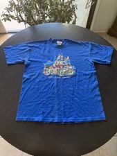 Vintage Y2K Disneyland Resort T-shirt Youth XL Blue
