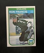 Hockey - 1982 O Pee Chee Ron Francis #123 Rookie Card Hall of Fame. rookie card picture