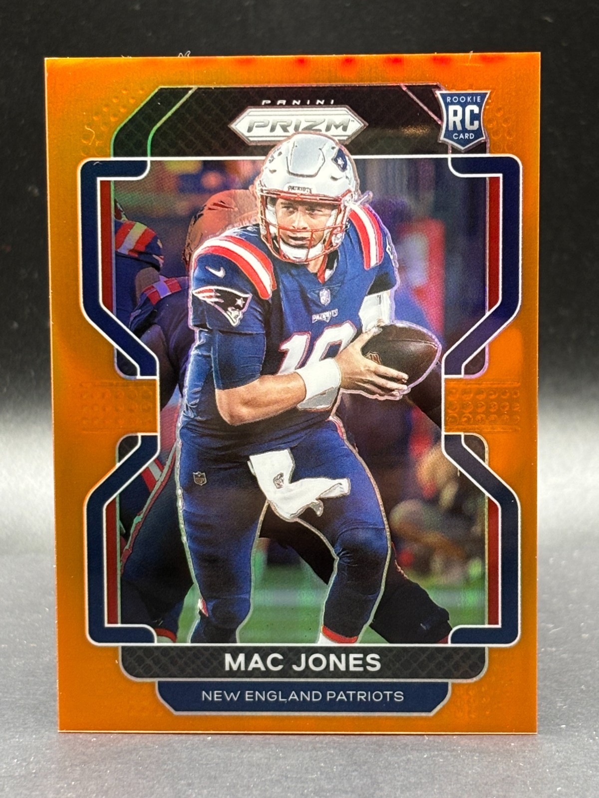 2021 Panini Prizm - Rookie Mac Jones #336 Orange Prizm /249 (RC)