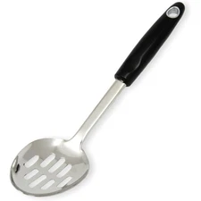 Slotted Spoon 12 Inch Stainless Steel Kitchen Utensil for Cooking Serving