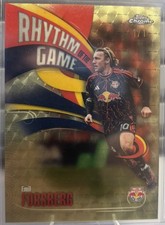 Marketplace image: 2026 Topps Chrome MLS Emil Forsberg - Rhythm of the Game 1/1 Superfractor