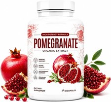 Auniva Pomegranate Extract Capsules, Natural Pomegranate Supplement