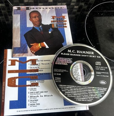 MC Hammer - Please Hammer Dont Hurt  Em - CD & Inlay Inc - NO CASE - Free P&P