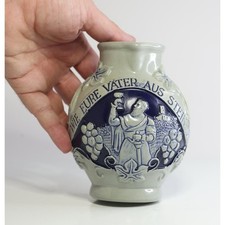 Wike-Werke 5.5" German Stoneware Wine Pitcher, stamped