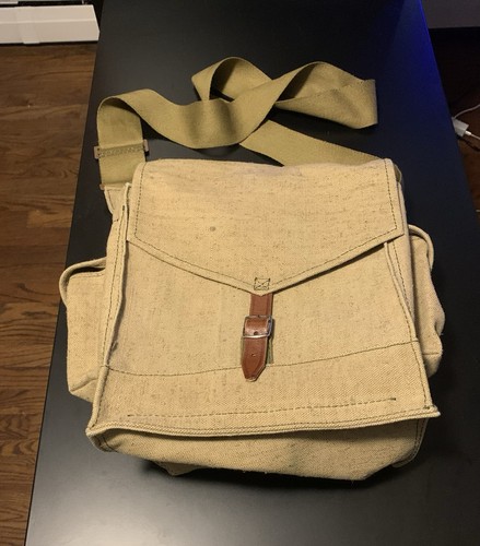 Soviet WW2 Gas Mask Bag Reproduction, Bag Only