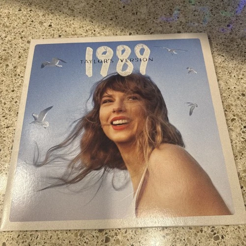 Taylor Swift 1989 Crystal Skies Blue Vinyl opened