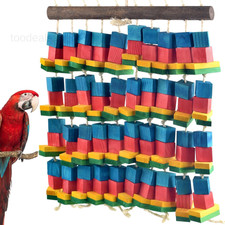 DBNESS Extra Large Bird Toys, 21.6inch XL Macaw African Grey Multicolored