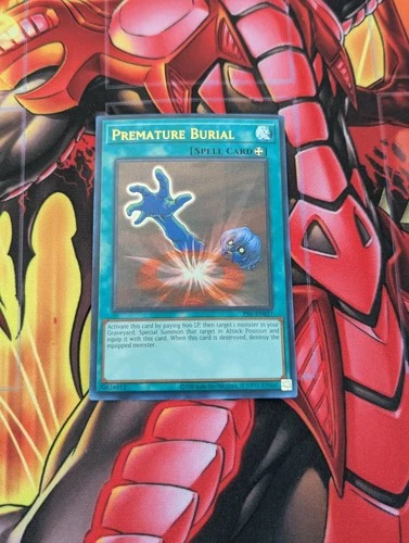 Premature Burial-PSV-EN037 Pharaoh's Servant-25th Anniversary-Ultra Rare-Yugioh!
