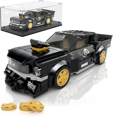Mould King 27024 Rennwagen Bausteine Modellauto mit Acryl