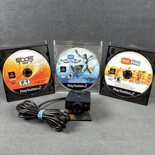 PlayStation 2 - Eye Toy Camera & EyeToy, EyeToy: Antigrav, & EyeToy: Play Games