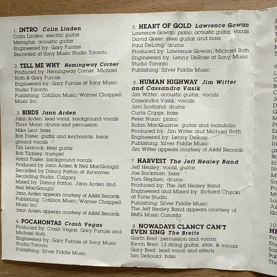 2er CD, Borrowed Tunes, Tribute to Neil Young, mit Waltons Cowboy Junkies - Bild 3 von 4