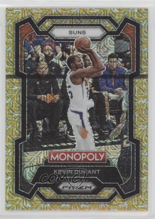 2023-24 Panini Prizm Monopoly Millionaire Gold Mojo /500 Kevin Durant #70 05is