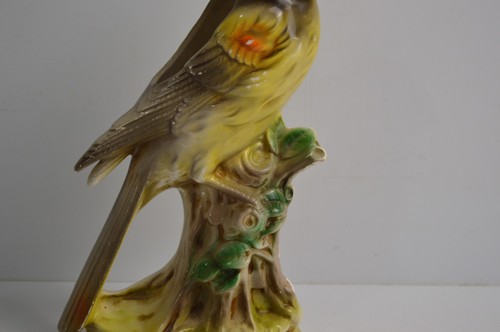 Vintage Sparrow Bird Planter Dorchester England 1931 Canary Collectible Pottery - Picture 3 of 21