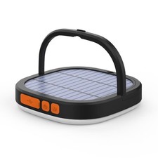 Solar LED Camping Lantern 5000mAh 2000LM Rechargeable Emergency Light IP65