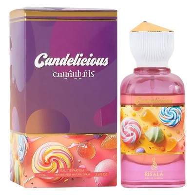Risala Elite Candelicious EDP 100ml for Women   Vanilla & Amber Fragrance