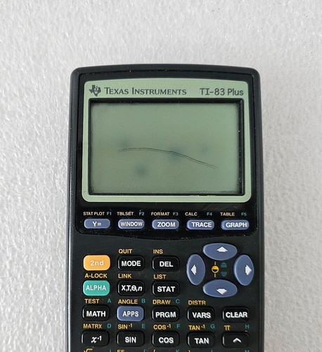 Texas Instruments TI-83 Plus calcolatrice grafica con cover testata - problemi display - Foto 3 di 14