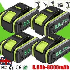 8000mAh For Worx 20V Li-Ion Battery WA3551 WA3551.1 WA3553 WA3553.1 WA3553.2
