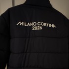 Milano Cortina 2026 Officially Licensed Navy Puffer Jacket Size L — photo 2