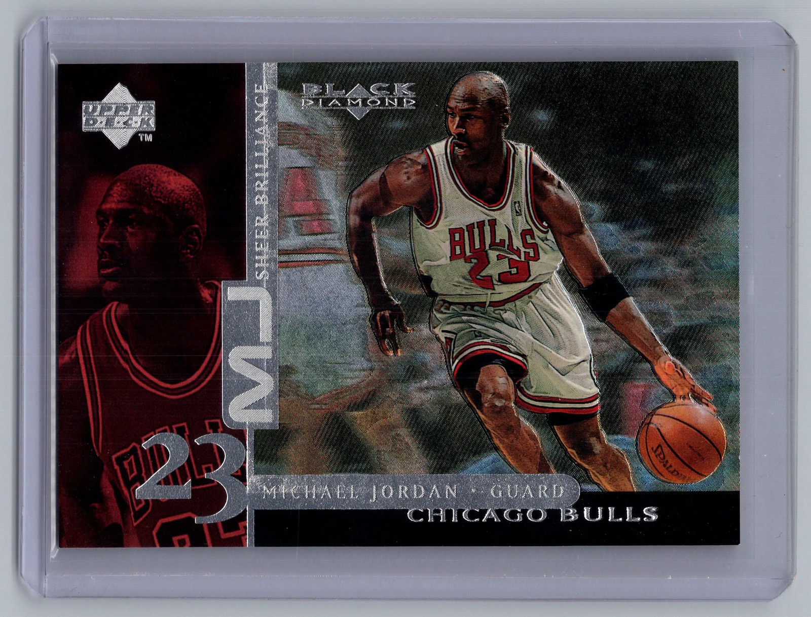 1999 Upper Deck Black Diamond Sheer Brilliance Michael Jordan #SB23 /230