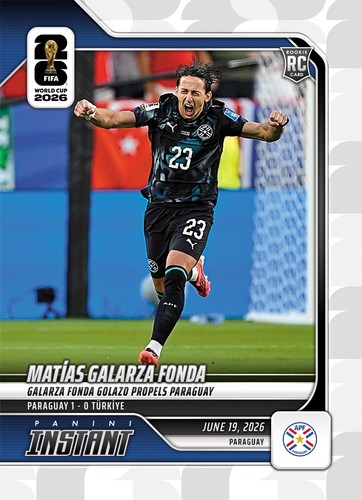 2026 Panini Instant FIFA World Cup #71 Matias Galarza Fonda Paraguay RC PRESALE