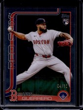 2025 Topps Update Luis Guerrero RC Clear Variation Rookie #/10 Red Sox