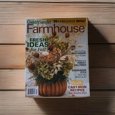 Country Sampler Farmhouse Style Fresh Ideas For Fall Vol.8 NO3