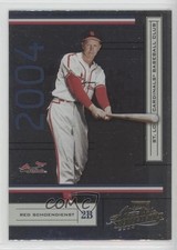 2004 Playoff Absolute Memorabilia Retail Red Schoendienst #183 HOF 0f4